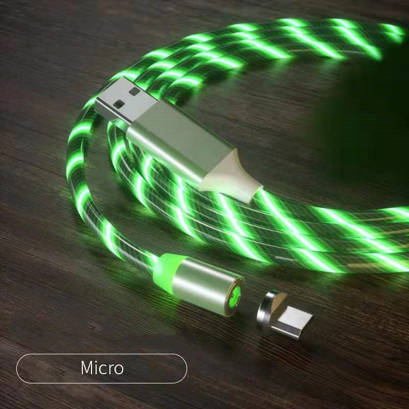 Magnetic charging cable connector attachment demo
