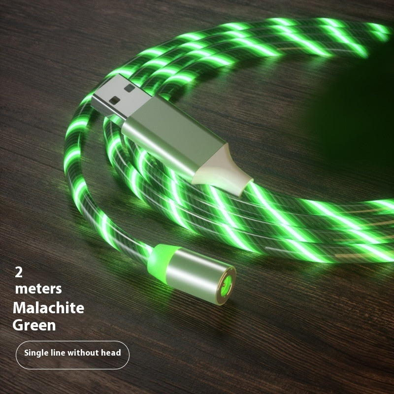 Magnetic charging cable full product display