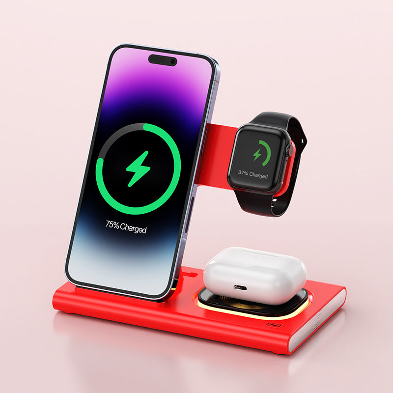 3-in-1 magnetic charger – fast 15W wireless charging