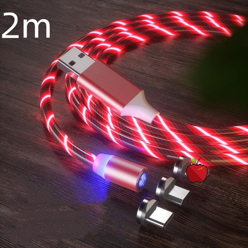 Magnetic 3-in-1 charging cable product shot